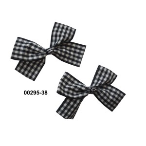 DOUBLE KNOTTED BOW KIDS CLIP HAIR PINS AND CLIPS