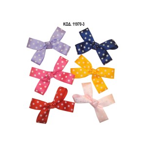  DOUBLE KNOTTED BOW KIDS CLIP  HAIR PINS AND CLIPS