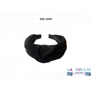 WIDE KNOTTED LUREX HEADBAND HAIRBANDS